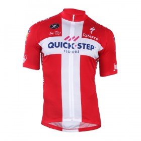 Maillot vélo 2018-Maillot vélo 2019 Quick Step Championnats de Danemark
